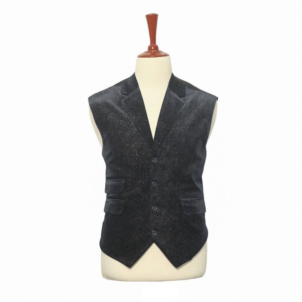 Men's Black Vest
